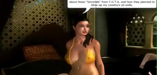  3d big tits princess fucked on her tower
